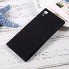 Sony Xperia XA1 kieto silikono TPU juodas dėklas - nugarėlė
