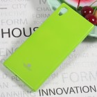 Sony Xperia XA1 Mercury žalias kieto silikono tpu dėklas - nugarėlė