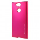 Sony Xperia XA2 (XA2 Dual) Mercury tamsiai rožinis kieto silikono tpu dėklas - nugarėlė