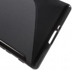 Sony Xperia XZ (Xperia XZs) kieto silikono TPU juodas dėklas - nugarėlė