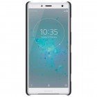 Nillkin Frosted Shield Sony Xperia XZ2 Compact juodas plastikinis dėklas + apsauginė ekrano plėvelė