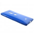 Sony Xperia XZ2 Mercury tamsiai mėlynas kieto silikono TPU dėklas - nugarėlė