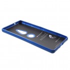 Sony Xperia XZ2 Mercury tamsiai mėlynas kieto silikono TPU dėklas - nugarėlė