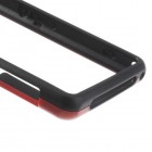 Raudonas Sony Xperia Z1 compact TPU dėklas (bamperis)