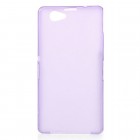 Ploniausias pasaulyje violetinis Sony Xperia Z1 Compact dėklas (nugarėlė)