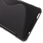Sony Xperia Z3 Compact kieto silikono TPU juodas dėklas - nugarėlė