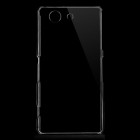 Sony Xperia Z3 Compact plastikinis skaidrus (permatomas) dėklas - nugarėlė