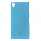 Sony Xperia Z3 šviesiai mėlynas Mercury kieto silikono (TPU) dėklas 