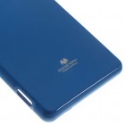 Sony Xperia Z3 tamsiai mėlynas Mercury kieto silikono (TPU) dėklas 