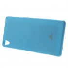 Sony Xperia Z3 žydras Mercury kieto silikono (TPU) dėklas 