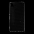 Sony Xperia Z3+ Plius skaidrus (permatomas) kieto silikono TPU ploniausias pasaulyje bespalvis dėklas