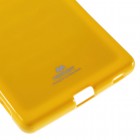 Sony Xperia Z3+ Plius geltonas Mercury kieto silikono (TPU) dėklas