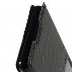 Roar Noble atverčiamas Sony Xperia Z3 juodas odinis dėklas