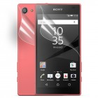 Sony Xperia Z5 Compact apsauginė skaidri ekrano plėvelė ir nugarėlės plėvelė