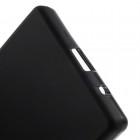 Sony Xperia Z5 Compact kieto silikono TPU juodas dėklas - nugarėlė