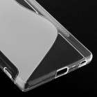 Sony Xperia Z5 Premium kieto silikono TPU skaidrus dėklas - nugarėlė