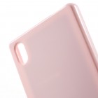 Sony Xperia Z5 Mercury šviesiai rožinis kieto silikono tpu dėklas - nugarėlė