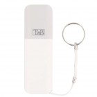 „T'nB“ atsarginė išorinė lyčio jonų baterija (akumuliatorius, 2500 mAh), angl. Power bank - balta