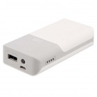 „T'nB“ atsarginė išorinė lyčio jonų baterija (akumuliatorius, 4400 mAh), angl. Power bank - balta