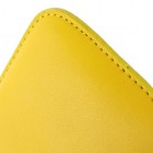 Universali geltona odinė įmautė - dėklas (L+ dydis)