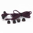 „Wallytech“ violetinės įkišamos į ausis ausinės su valdymo pulteliu ir mikrofonu