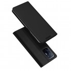 Xiaomi 11T (11T Pro) „Dux Ducis“ Skin serijos juodas odinis atverčiamas dėklas - knygutė