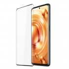 Xiaomi 12 Lite „Dux Ducis“ 9H Tempered Glass sustiprintos apsaugos juodas pilnai dengiantis apsauginis ekrano stiklas 2.5D