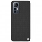 Xiaomi 12 Lite „Nillkin“ Textured Case juodas dėklas - nugarėlė