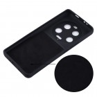 Xiaomi 13 Ultra Shell kieto silikono (TPU) dėklas juodas - nugarėlė