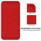 Xiaomi 14 Pro Shell kieto silikono (TPU) dėklas raudonas - nugarėlė