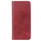 Xiaomi 14 Pro „Split“ raudonas odinis atverčiamas dėklas - knygutė