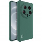 Xiaomi 14 Ultra Imak sustiprintos apsaugos kieto silikono TPU žalias dėklas - nugarėlė