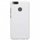 Nillkin Frosted Shield Xiaomi Mi A1 ir Mi 5X baltas plastikinis dėklas + apsauginė ekrano plėvelė