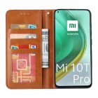 Prabangus „Comma“ odinis atverčiamas juodas Xiaomi Mi 10T (Mi 10T Pro) dėklas