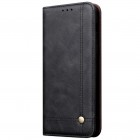Deluxe atverčiamas juodas odinis Xiaomi Mi 9 (Mi 9 Explorer) dėklas - knygutė