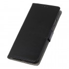 Xiaomi Mi 9 Lite juodas odinis atverčiamas dėklas - knygutė