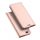 „Dux Ducis“ Skin serijos Xiaomi Mi A1 (Mi 5X) rožinis odinis atverčiamas dėklas