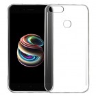 Xiaomi Mi A1 ir Mi 5X kieto silikono skaidrus  TPUdėklas - nugarėlė