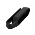 Išmaniojo laikrodžio kieto silikono (TPU) dėklas laikiklis - juodas Mi Band 4  (Mi Band 3)