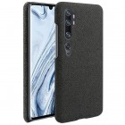 KSQ Cloth Xiaomi Mi Note 10 (10 Pro) juodas plastikinis dėklas - nugarėlė