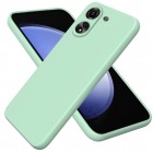 Xiaomi Redmi 13C (Poco C65) Shell kieto silikono (TPU) dėklas žalias - nugarėlė