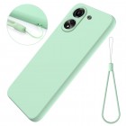 Xiaomi Redmi 13C (Poco C65) Shell kieto silikono (TPU) dėklas žalias - nugarėlė