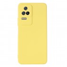 Xiaomi Poco F4 5G Shell kieto silikono TPU geltonas dėklas - nugarėlė
