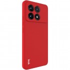 Xiaomi Poco X6 Pro 5G (Redmi K70E) „Imak“ kieto silikono TPU raudonas dėklas - nugarėlė