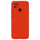 Xiaomi Redmi 10C Shell kieto silikono TPU raudonas dėklas - nugarėlė