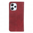Xiaomi Redmi 12 4G „Split“ raudonas odinis atverčiamas dėklas - knygutė