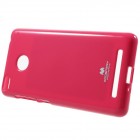 Xiaomi Redmi 3s tamsiai rožinis Mercury kieto silikono (TPU) dėklas - nugarėlė 