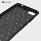 Xiaomi Redmi 6A „Carbon“ kieto silikono TPU juodas dėklas - nugarėlė