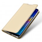 „Dux Ducis“ Skin serijos Xiaomi Redmi 7 auksinis odinis atverčiamas dėklas9