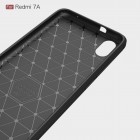 Xiaomi Redmi 7A „Carbon“ kieto silikono TPU juodas dėklas - nugarėlė